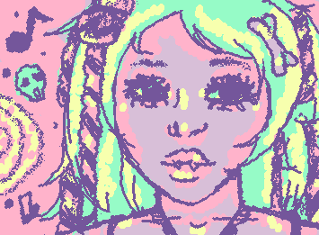 Pretty scene girl X3