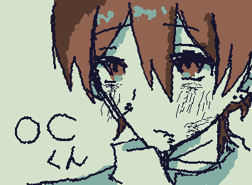 これが僕のocくんです!!これを描いて欲しい‼️