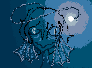 translucent deep sea mermaid