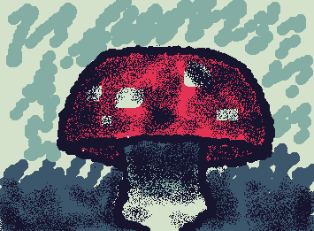 A little HORRIBLE mushroom :3