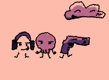 te epic cools (im headphones, @SockPuppet  is skully, @doombringeriloveyou is gun and @buttercheesecloud is the cloud
