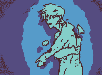 ("sorry" but that won't do anymore)
i love this pallet. i never really liked blue until i saw satoru...imu :(