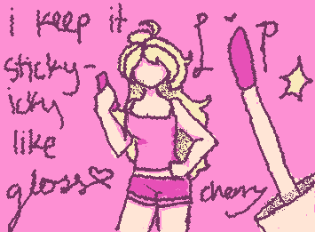 lil doodle of jecka from co09 she's just so girlypop