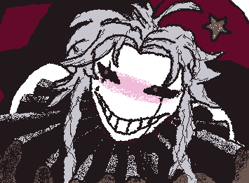 Pierrot from "The Freak Circus" by Garula.
(you should definitely play it, its so peak^^)