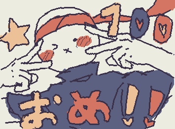 @happy 100フォロワー達成おめでとおおおおお！！！！！！！！！ほんと最初の時から見てたけど画力爆上がりしてて泣いた😭これからもずっと応援してるぜ！！！！！！手が変なのは気にしないでくだちい🫠