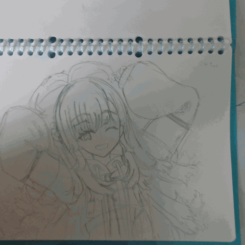 @ririka リクエストのホロライブのこぼちゃんできたよ〜遅くなってごめんね〜なんか変だけど許してね〜